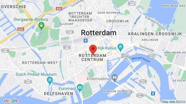 Map of the area around Mauritsstraat 16, 3012 CJ Rotterdam, Nederland,Rotterdam, Netherlands, Rotterdam, ZH, NL