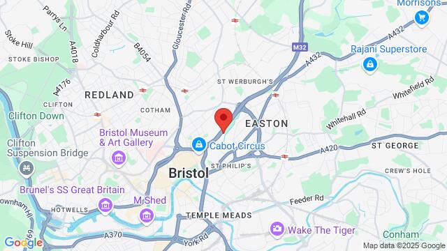 Mapa de la zona alrededor de The Boxing Gym, Bristol, EN, United Kingdom, Bristol, EN, GB