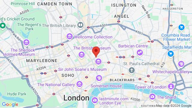 Map of the area around 57 Theobalds Road, London, WC1X 8, United Kingdom,London, United Kingdom, London, EN, GB