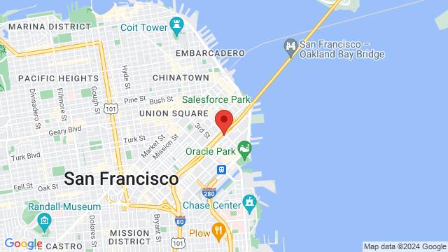 Mapa de la zona alrededor de 480 2nd St, San Francisco, CA 94107-1429, United States,San Francisco, California, San Francisco, CA, US