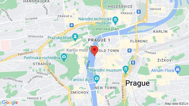 Karte der Umgebung von Novotného lávka 201/1, 110 00 Praha, Česko,Prague, Czech Republic, Prague, PR, CZ