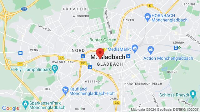 Mapa de la zona alrededor de Turmstiege 6, 41061, Mönchengladbach