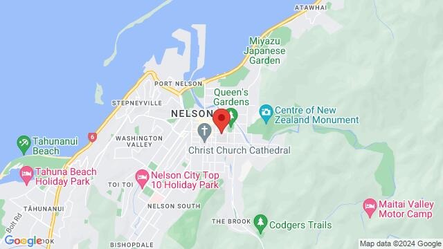 Map of the area around 320 Hardy Street,Nelson, New Zealand, Nelson, NE, NZ
