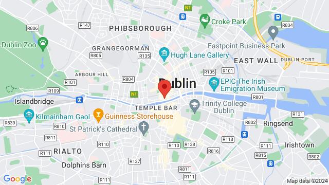 Karte der Umgebung von 25 Strand Street Great, Dublin, County Dublin, D01 E3C7, Ireland,Dublin, Ireland, Dublin, DN, IE