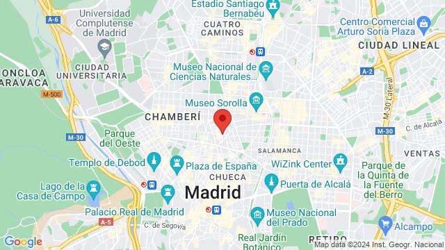 Map of the area around C/. Alburquerque 14,Madrid, Spain, Madrid, MD, ES