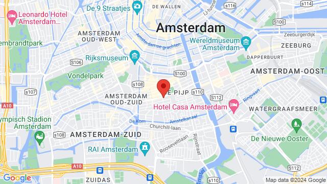 Kaart van de omgeving van Tweede van der Helststraat 1-1, 1073 AE Amsterdam, Nederland,Amsterdam, Netherlands, Amsterdam, NH, NL