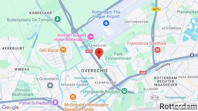 Map of the area around Ludolf de Jonghstraat 35  ,Rotterdam, Netherlands, Rotterdam, ZH, NL