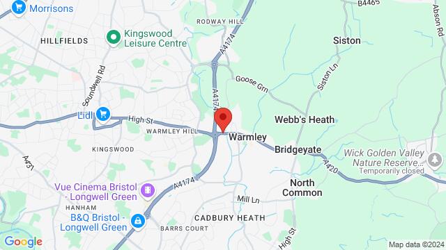 Map of the area around 22 Deanery Road, Bristol, BS15 9, United Kingdom,Kingswood, South Gloucestershire, Bristol, EN, GB