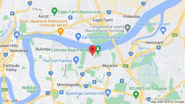 Map of the area around 82 Colmslie Road, Brisbane, QLD, Australia, Queensland 4170