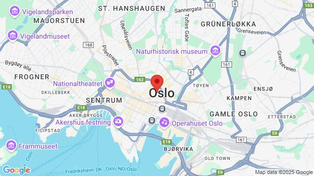 Map of the area around Storgaten 23,Oslo, Norway, Oslo, OS, NO