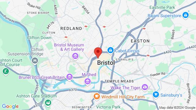 Map of the area around Elvin Acting, Bristol, BS15 8BG, United Kingdom,Kingswood, South Gloucestershire, Bristol, EN, GB