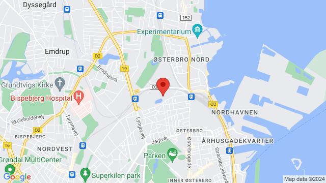 Map of the area around Bellmansgade 5C, 2100 København Ø, Danmark,Copenhagen, Copenhagen , SK, DK