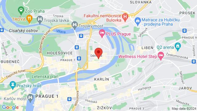 Map of the area around Tusarova 31,Prague, Czech Republic, Prague, PR, CZ