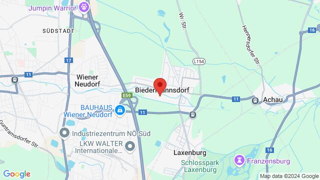 Map of the area around 1 Siegfried Ludwig-Platz, Biedermannsdorf, Niederösterreich, AT