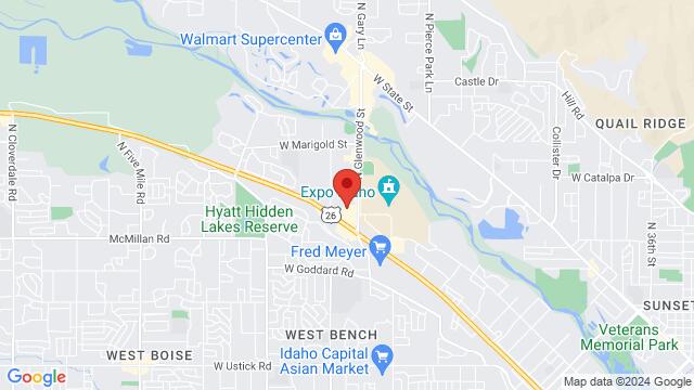 Map of the area around 5137 N Glenwood St, 83714, Boise, ID, United States