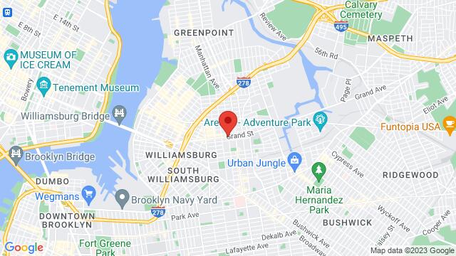 Map of the area around 670 Grand St, 11211, Brooklyn, NY, US