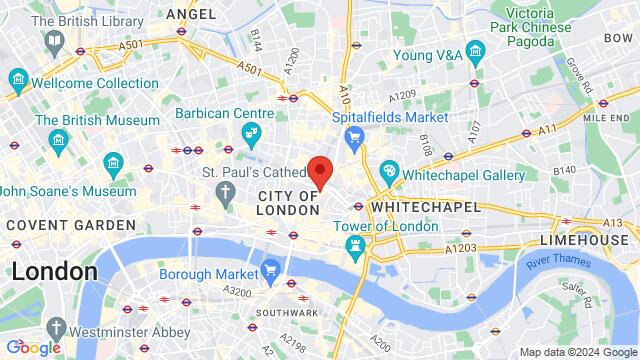 Map of the area around St Ethelburga’s Centre for Reconciliation and Peace, 78 Bishopsgate, London, EC2N 4AG, United Kingdom