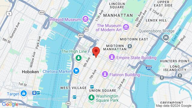 Map of the area around 412 8th Ave, New York, NY 10001-1822, United States,New York, New York, New York, NY, US