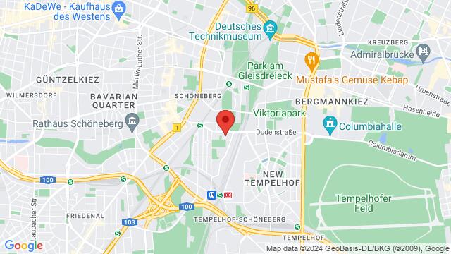 Map of the area around Kolonnenstraße 29, 10829 Berlin, Deutschland,Berlin, Germany, Berlin, BE, DE