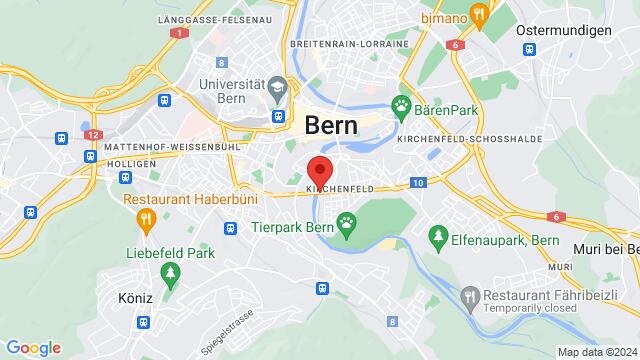 Map of the area around Dalmaziquai 69, 3005 Bern BE