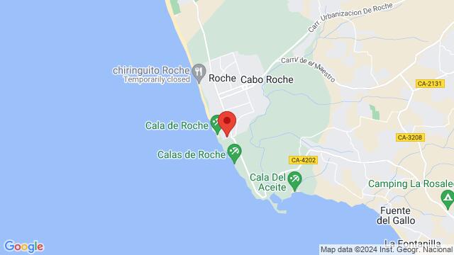 Map of the area around Hotel ILUNION Calas de Conil, Cádiz, Cádiz