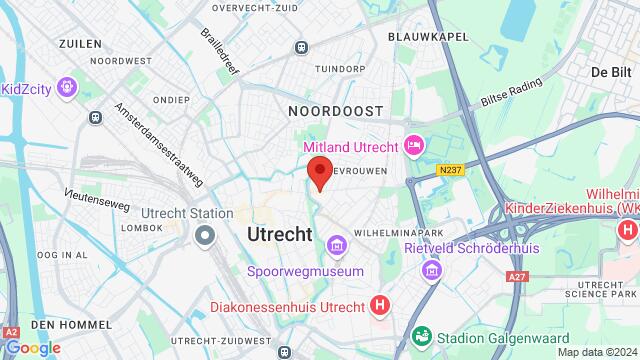 Kaart van de omgeving van Biltstraat 39-BS, 3572 AD Utrecht, Nederland,Utrecht, Utrecht, UT, NL