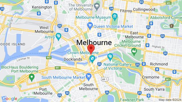 Map of the area around Level 2 & 3, 34 King Street (enter Via Mount Street),Melbourne,VIC,Australia, Melbourne, VI, AU