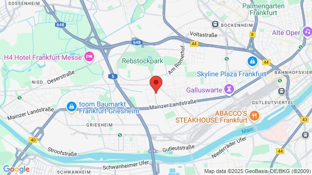 Map of the area around Schmidtstrasse 12,Frankfurt, Germany, Frankfurt, HE, DE