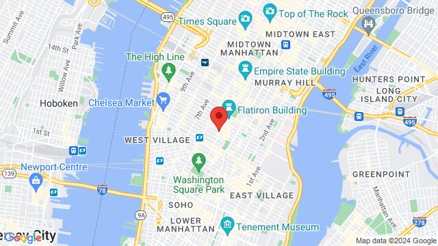 Map of the area around Stylistico, 126 5th Ave #603, Manhattan, 10011, United States