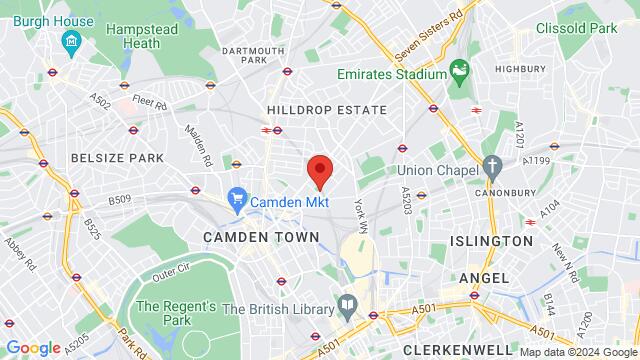 Kaart van de omgeving van 50 Camden Square, London, NW1 9, United Kingdom,London, United Kingdom, London, EN, GB