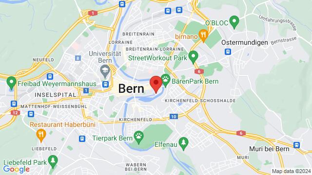 Map of the area around Mühlenpl. 15, Bern, BE, CH