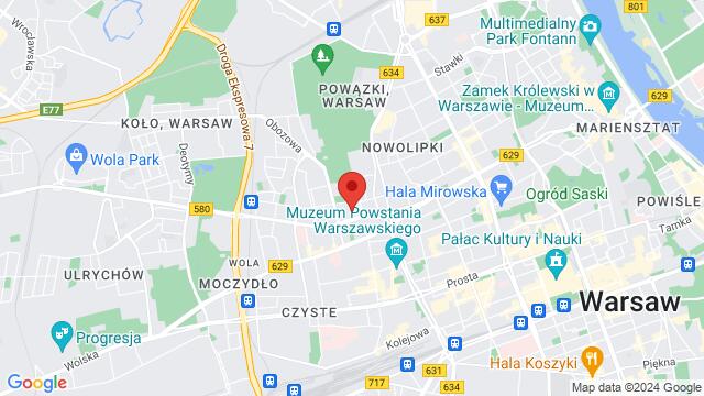 Map of the area around ulica Leszno 32, 01-199 Wola, Polska,Warsaw, Poland, Warsaw, MZ, PL