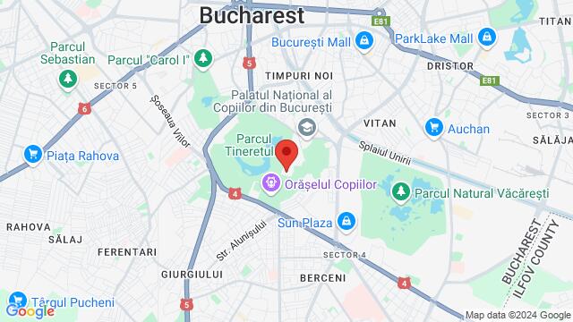 Map of the area around Calea Piscului 10, Bucharest, Romania