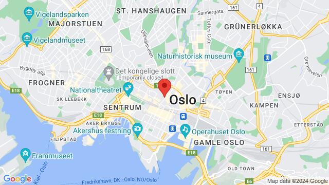 Carte des environs Møllergata 9, 0179 Oslo, Norge,Oslo, Norway, Oslo, OS, NO