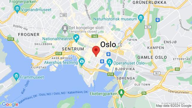 Karte der Umgebung von Tollbugata 15A, 0152 Oslo, Norge,Oslo, Norway, Oslo, OS, NO