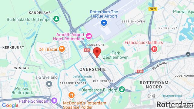 Map of the area around Ludolf de Jonghstraat 35,Rotterdam, Netherlands, Rotterdam, ZH, NL