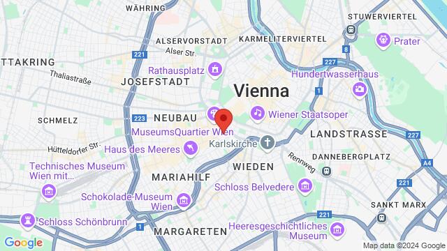 Map of the area around 5 Rahlgasse, Wien, Wien, AT