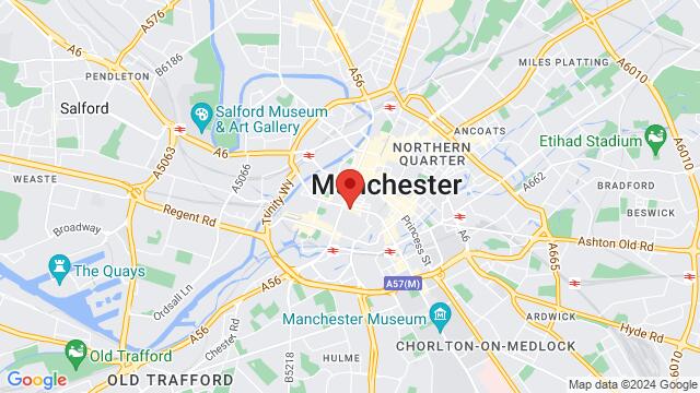 Kaart van de omgeving van Impossible, 36 Peter Street, Manchester, M2 5GP, United Kingdom,Manchester, United Kingdom, Manchester, EN, GB