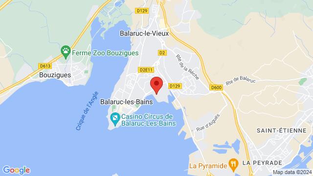 Map of the area around Le Nostalgia, 3 rue des Trimarans, 34540 Balaruc Les Bains