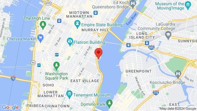 Map of the area around 2430 FDR Drive, 10010, New York, NY, US