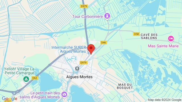 Map of the area around 1032 Route de Nîmes 30220 Aigues-Mortes