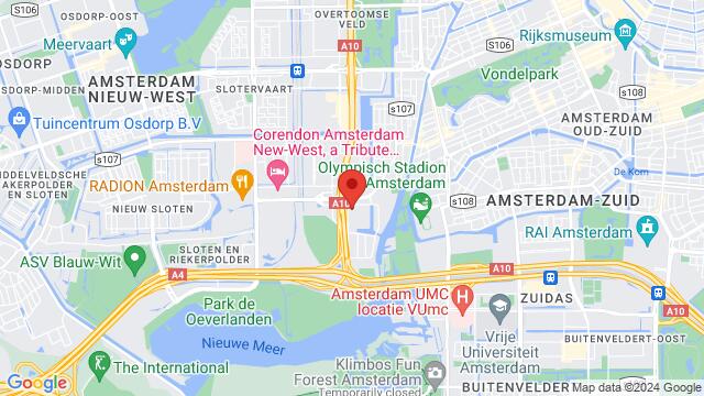 Mapa de la zona alrededor de Anthony Fokkerweg 3,Amsterdam, Netherlands, Amsterdam, NH, NL