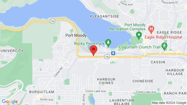 Map of the area around WINGS Port Moody, 2414 Saint Johns Street, Port Moody, BC V3H 2B1, Port Moody, V3H 2B1, Canada