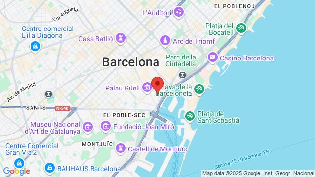 Map of the area around C/ Nou Sant Francesc 27, Barcelona 08002, Barcelona, CT, ES