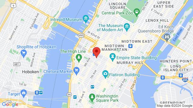 Map of the area around 410-412 8th Ave, 4th Floor, New York, New York 10001