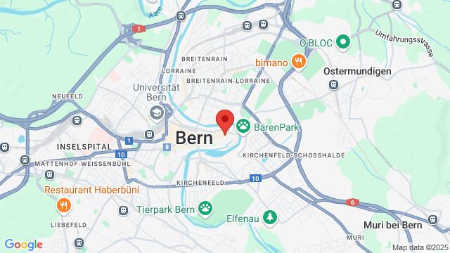 Map of the area around Gerechtigkeitsgasse 21, 3011 Bern, Schweiz,Bern, Bern, BE, CH