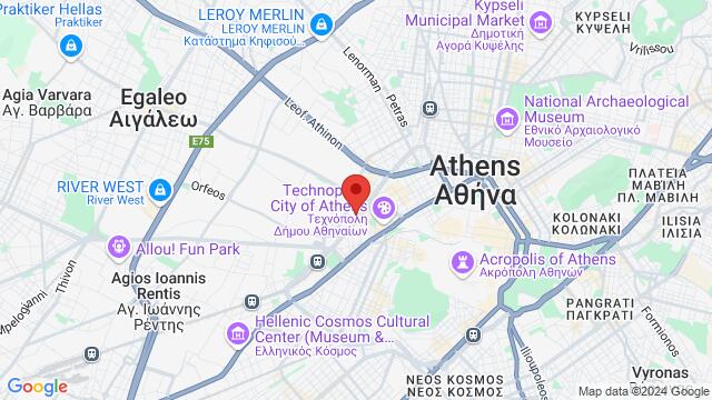 Map of the area around Παγγαίου 6, 118 55 Αθήνα, Ελλάδα,Athens, Greece, Athens, AT, GR