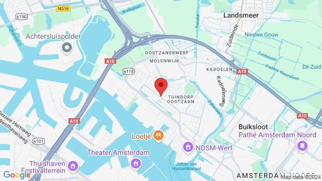 Map of the area around Plejadenplein :2a, Amsterdam, The Netherlands