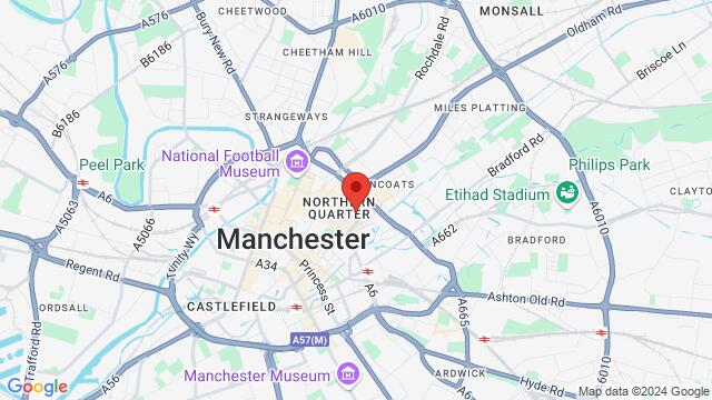 Map of the area around 14-16 Faraday Street, Manchester, M1 1, United Kingdom,Manchester, United Kingdom, Manchester, EN, GB