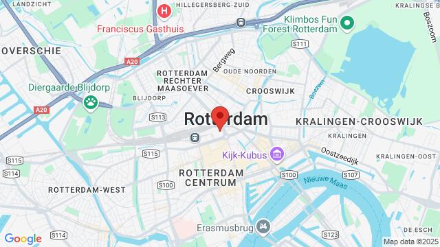 Map of the area around Delftsestraat 11, 3013 AB Rotterdam, Nederland,Rotterdam, Netherlands, Rotterdam, ZH, NL